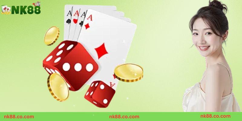Bàn chơi baccarat nk88 sang trọng hiện đại