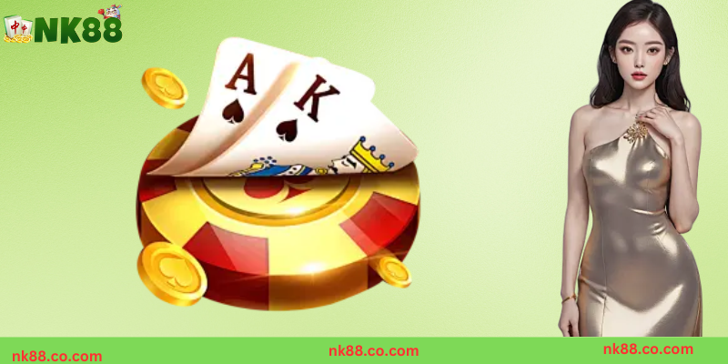 Dealer chia bài Blackjack chuyên nghiệp tại NK88