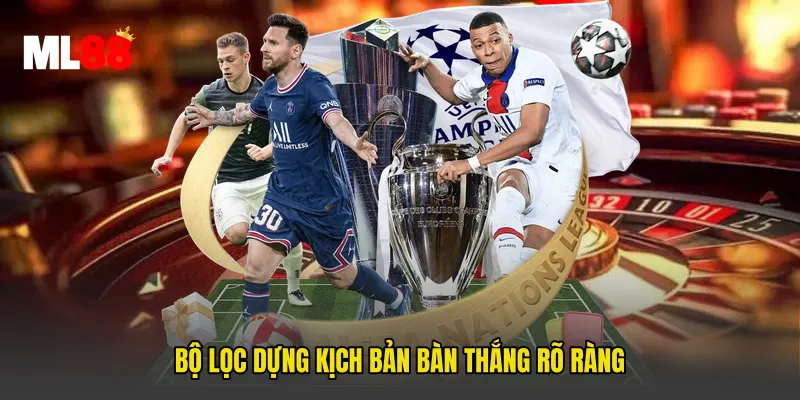 Bộ lọc dựng kịch bản bàn thắng rõ ràng